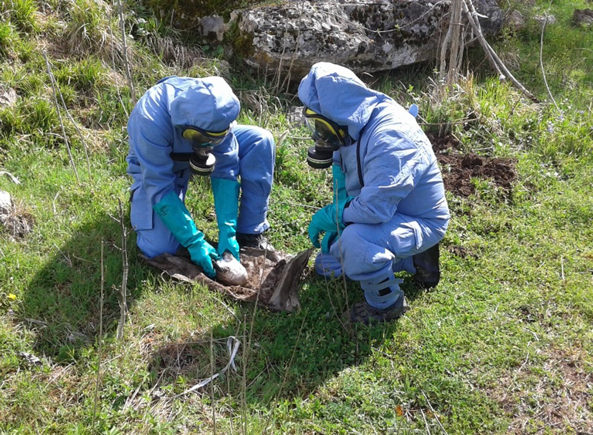 CASERTA. Gli artificieri del 21 reggimento