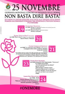 Caserta: mercoledì 21 novembre al Parravano “La Coscienza delle Donne” & #Onemore