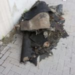 Caserta: abbandona guaina bituminosa. Beccato dalla Polizia Municipale