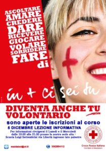 Maddaloni: al via il nuovo corso per volontari Croce Rossa