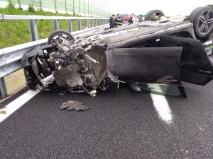 San Nicola La Strada. Grave incidente sulla A1 in direzione Roma. Tutte le foto