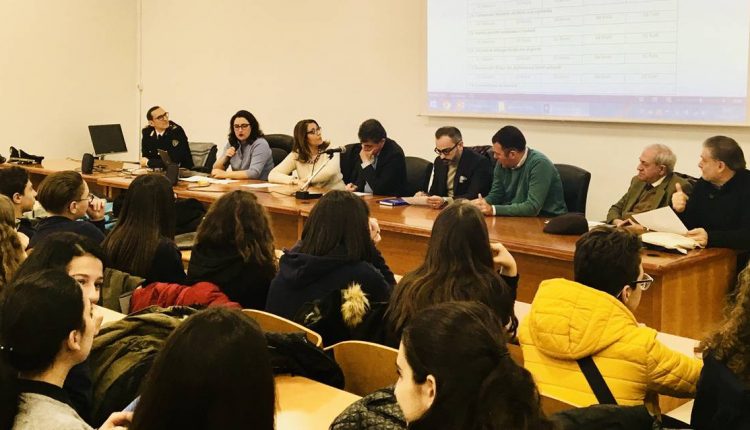 Santa Maria CV. Terzo incontro di Educazione alla Legalità