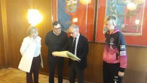 Il Sindaco Marino incontra la Golden Tulip Volalto 2.0