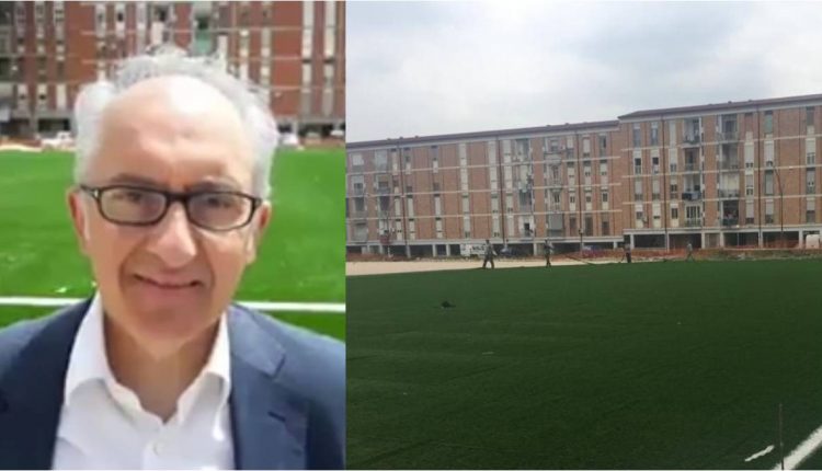 Caserta. Centro sportivo nel Rione Vanvitelli. Il Sindaco Marino: «Sogno una squadra del rione»