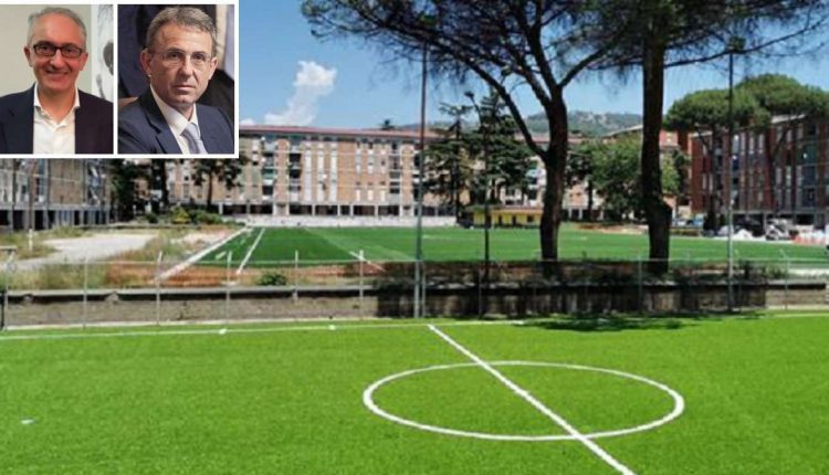 CASERTA. Lunedì l'inaugurazione dei due nuovi campi da calcio nel Rione Vanvitelli, presente anche il Ministro Costa