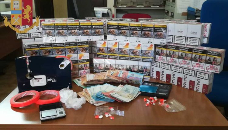 Un’altra “base di spaccio” smantellata dalla Polizia di Stato e dalle unità cinofile della Guardia di Finanza