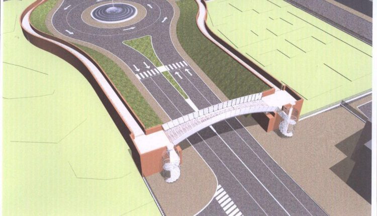 MONDRAGONE. Passerella ciclopedonale della Domitiana, Bertolino: "Le scarpate vanno realizzate subito in erba naturale come previsto dal progetto"