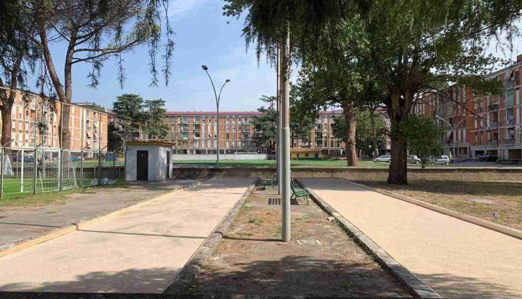 CASERTA. Interventi work in progress al Rione Vanvitelli
