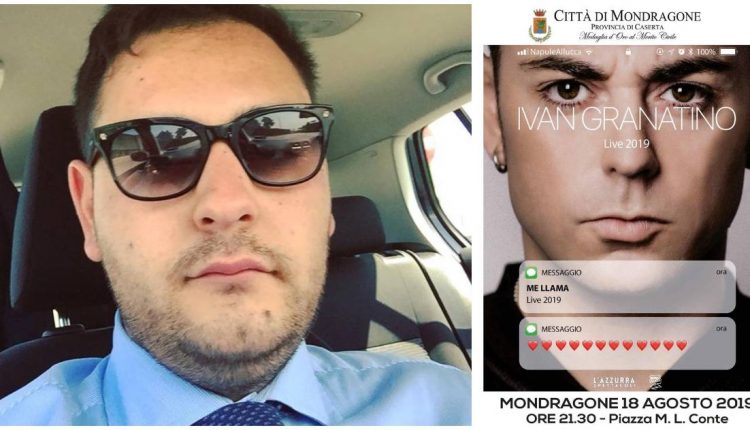 MONDRAGONE. Marco Pacifico annuncia Ivan Granatino in concerto
