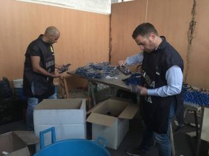 Blitz in fabbrica abusiva fuochi artificiali. Erano tutti pregiudicati casertani