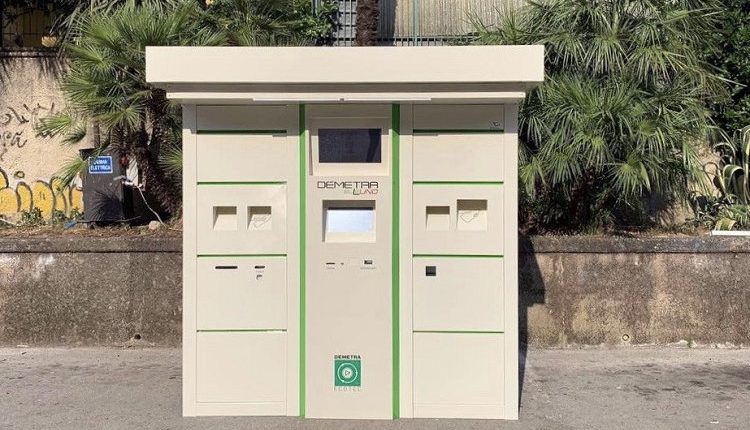 Rifiuti da imballaggio in plastica e alluminio, a Casapulla 5 nuovi eco compattatori