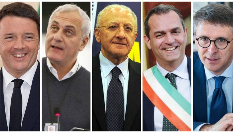 REGIONALI. Complicato l'accordo sul candidato alla presidenza del centrosinistra, ma i renziani sono con De Luca