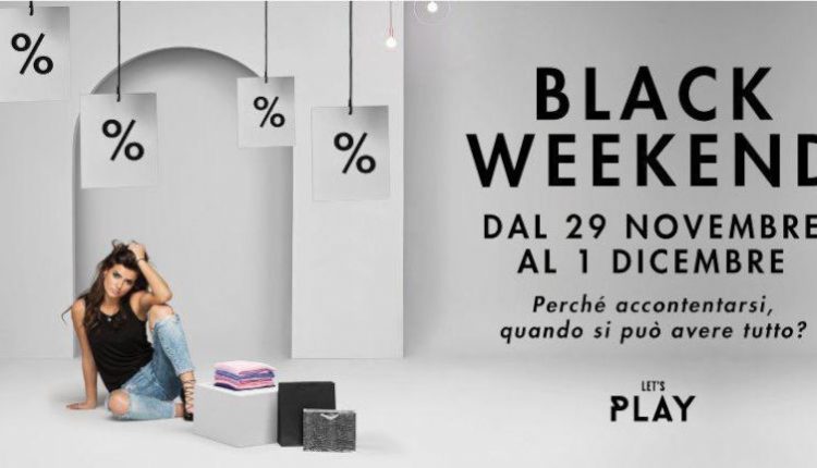 Al Centro Commerciale Campania di Marcianise arriva il Black week end. Sconti fino al 50%